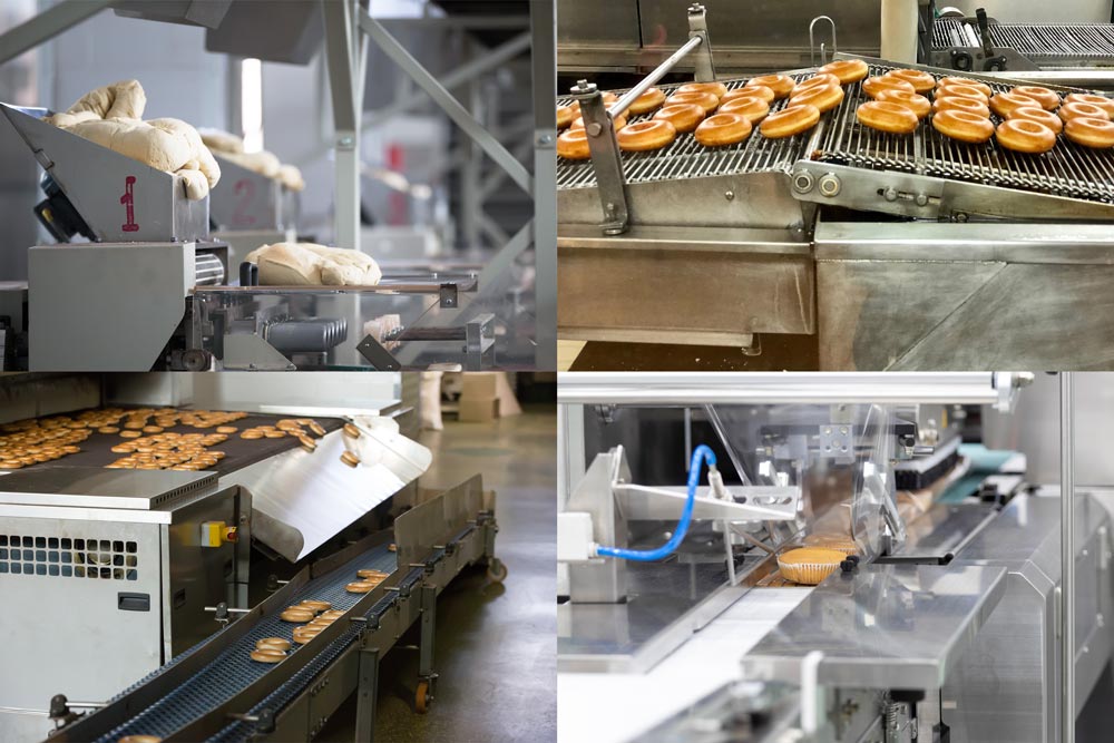 automated bakery production line